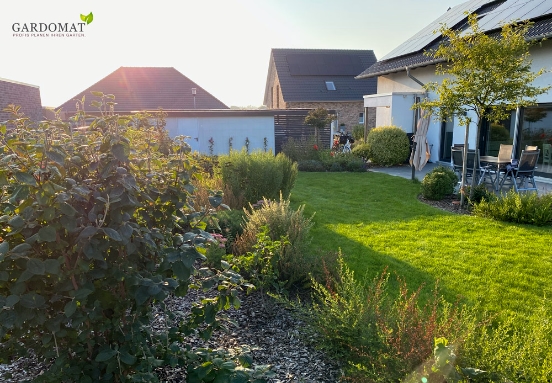 Natürlich klassischer Garten