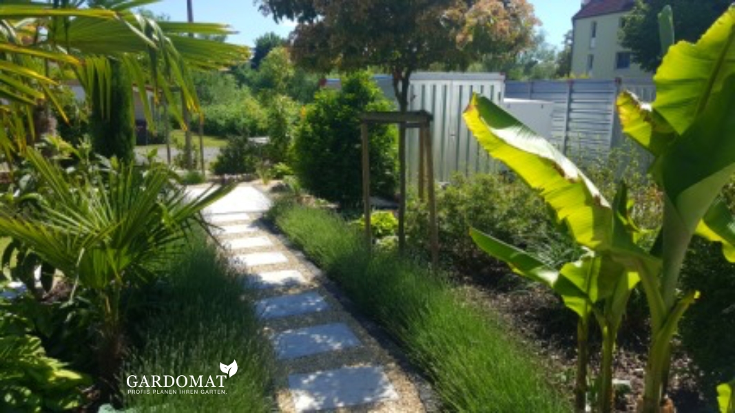 Gartengestaltung im mediterranen-modernen Stil