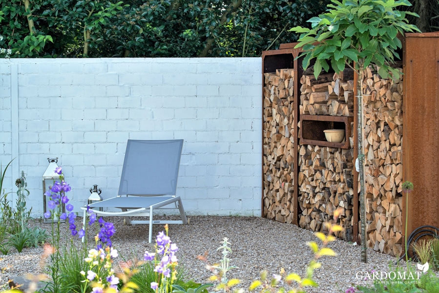 Moderne Gartengestaltung mit Wasserelementen