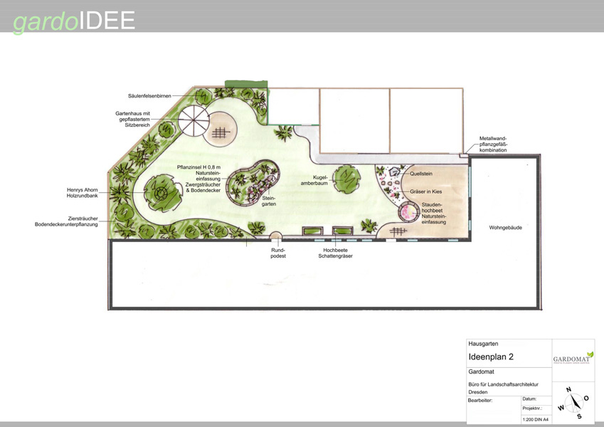 Bestandsgarten mit romantischen Flair