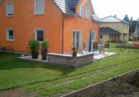 Klassischer Hausgarten